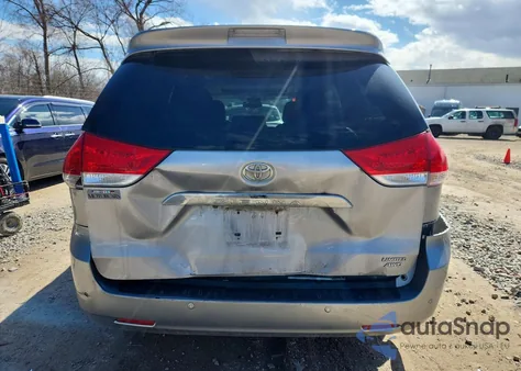 2012 Toyota Sienna Limited 7-Passenger from USA, damaged, VIN 5TDDK3DC6CS035399
